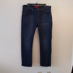 MBX Slim Fit Classic Casual Preppy Darkwash Jeans